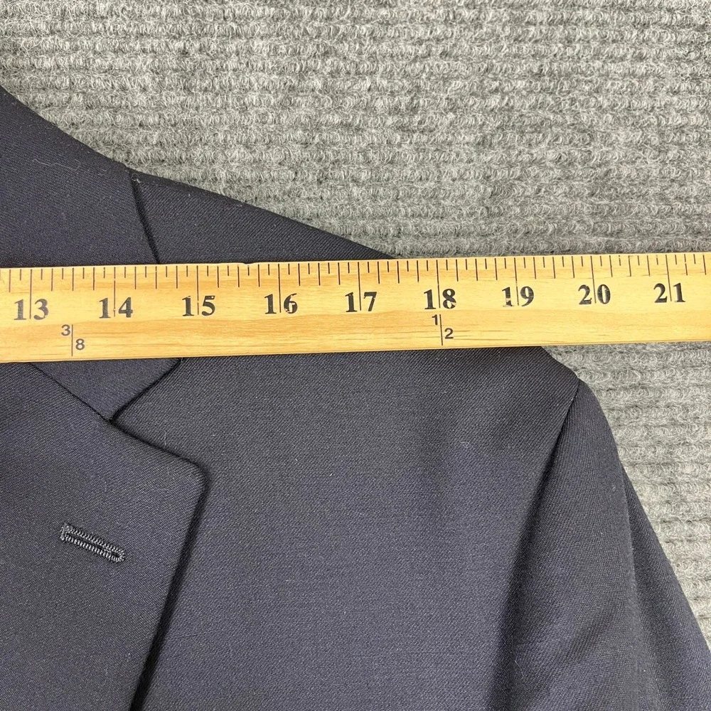 Joseph & Feiss Gold Wool Blazer Two Button Business Professional Formal Mens 46R